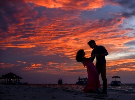 Intimate island escape experience in Lakshadweep for honeymoon couples from Chennai
